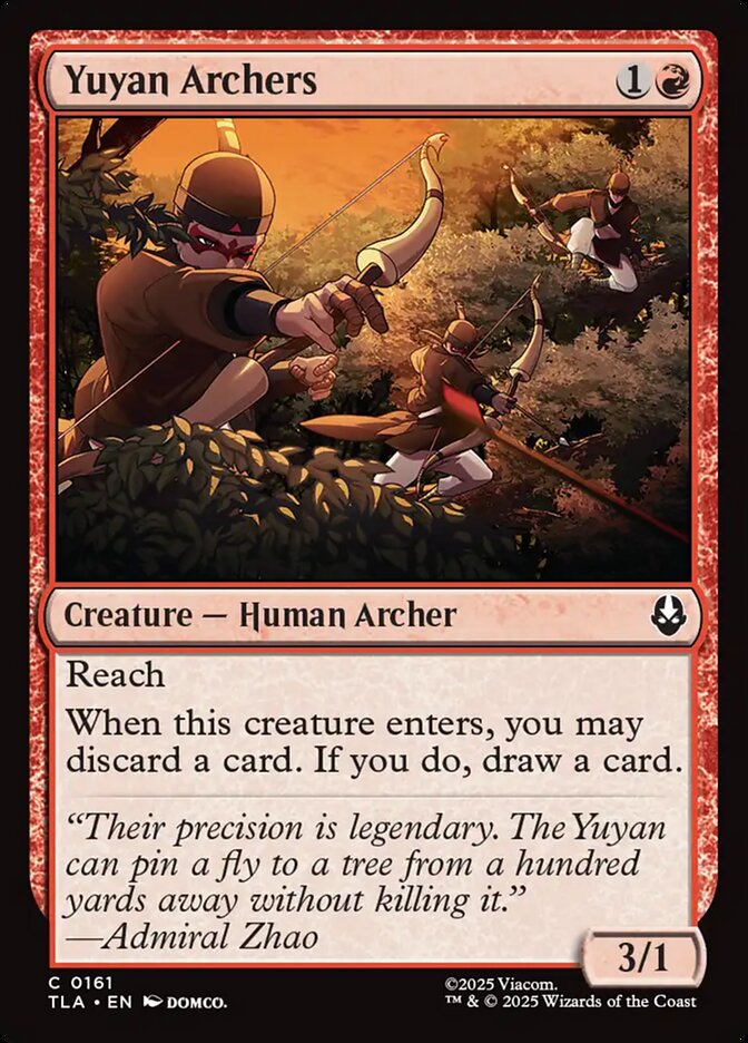 Yuyan Archers 161/286 (Avatar: The Last Airbender)  - Foil | Good Games Modbury