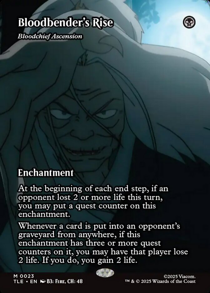 Bloodbender's Rise - Bloodchief Ascension 23 (Avatar: The Last Airbender: Eternal-Legal)  - Borderless | Good Games Modbury