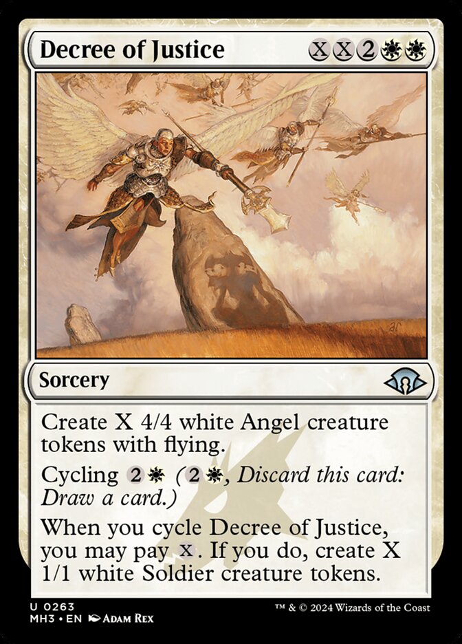 Decree of Justice 263/319 (Modern Horizons 3)  - Foil | Good Games Modbury