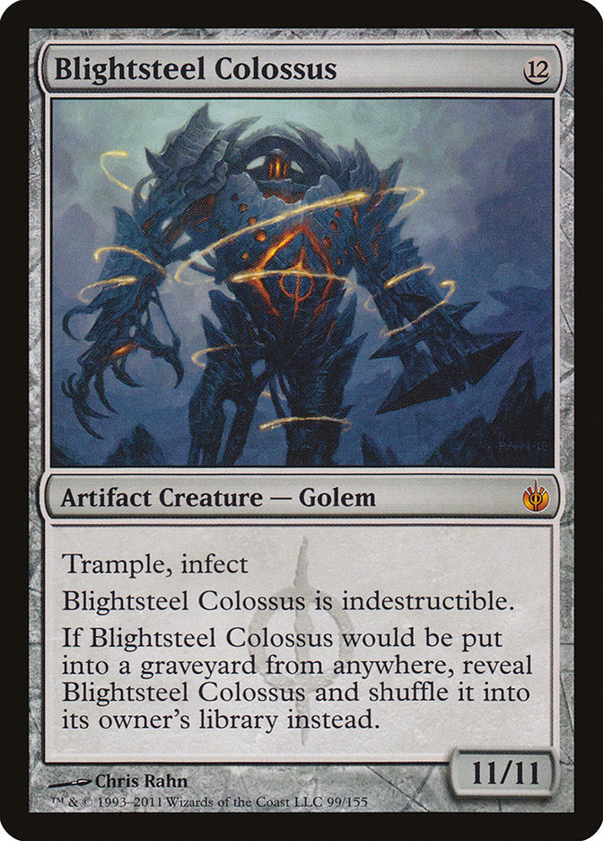 Blightsteel Colossus 99/155 (Mirrodin Besieged)  | Good Games Modbury