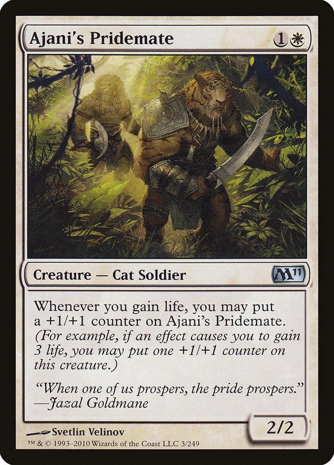 Ajani's Pridemate 3/249 (Magic 2011 (M11))  | Good Games Modbury