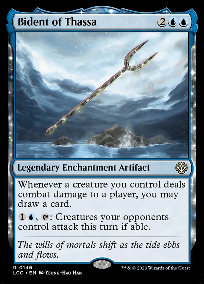 Bident of Thassa 146 (Commander: The Lost Caverns of Ixalan)  | Good Games Modbury