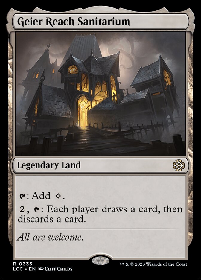 Geier Reach Sanitarium 335 (Commander: The Lost Caverns of Ixalan)  | Good Games Modbury