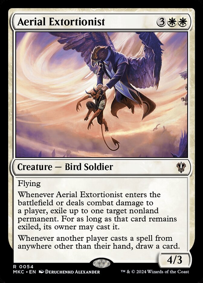 Aerial Extortionist 54/311 (Commander: Murders at Karlov Manor)  | Good Games Modbury