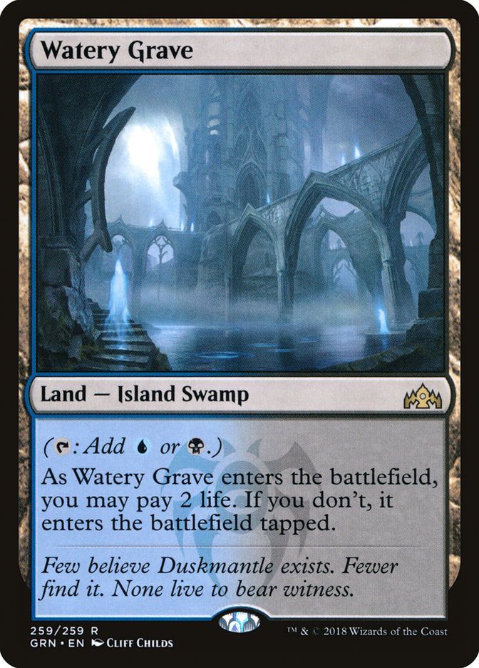 Watery Grave 259/259 (Guilds of Ravnica)  | Good Games Modbury