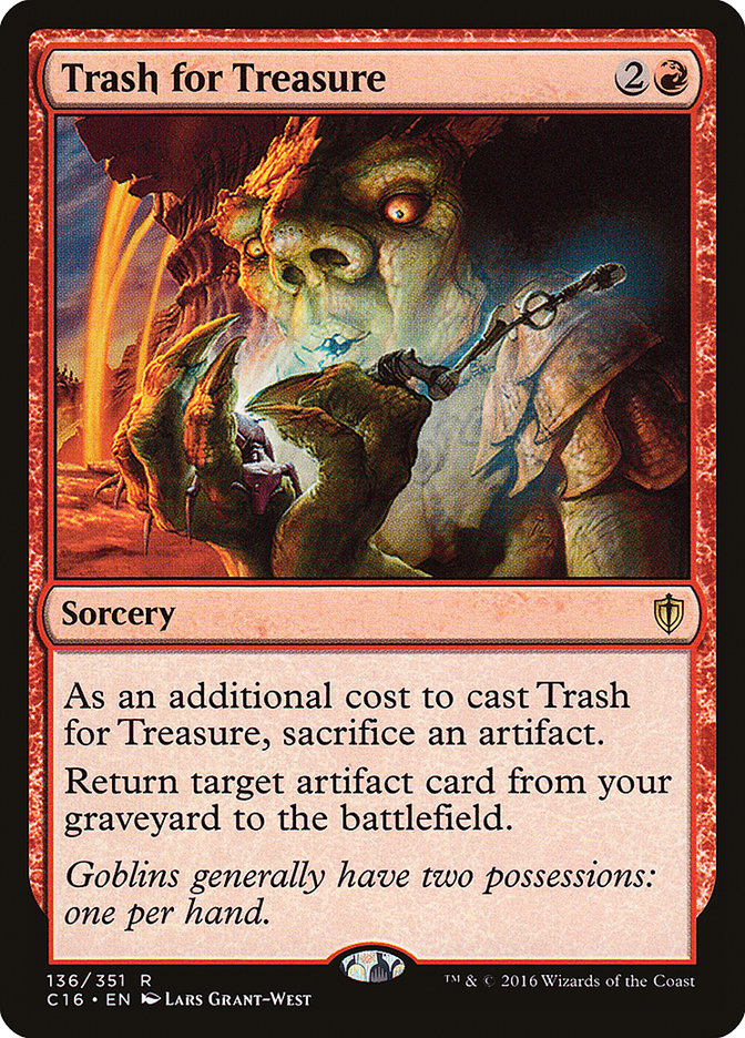 Trash for Treasure 136/351 (Commander 2016)  | Good Games Modbury