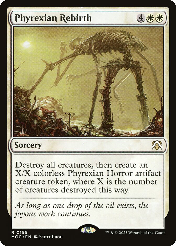Phyrexian Rebirth 199/444 (Commander: March of the Machine)  | Good Games Modbury