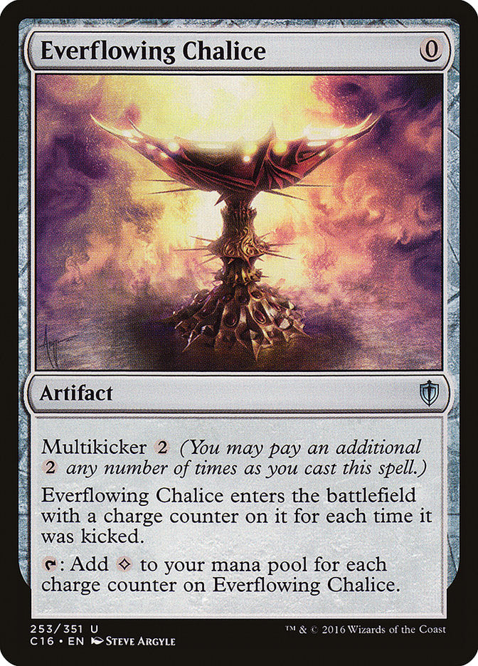 Everflowing Chalice 253/351 (Commander 2016)  | Good Games Modbury