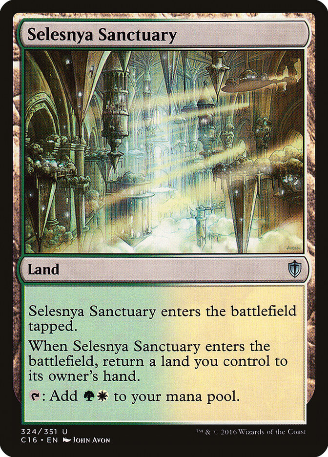 Selesnya Sanctuary 324/351 (Commander 2016)  | Good Games Modbury
