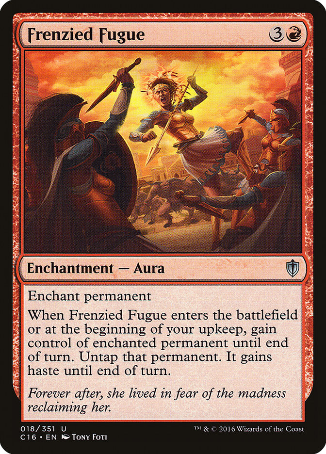 Frenzied Fugue 18/351 (Commander 2016)  | Good Games Modbury