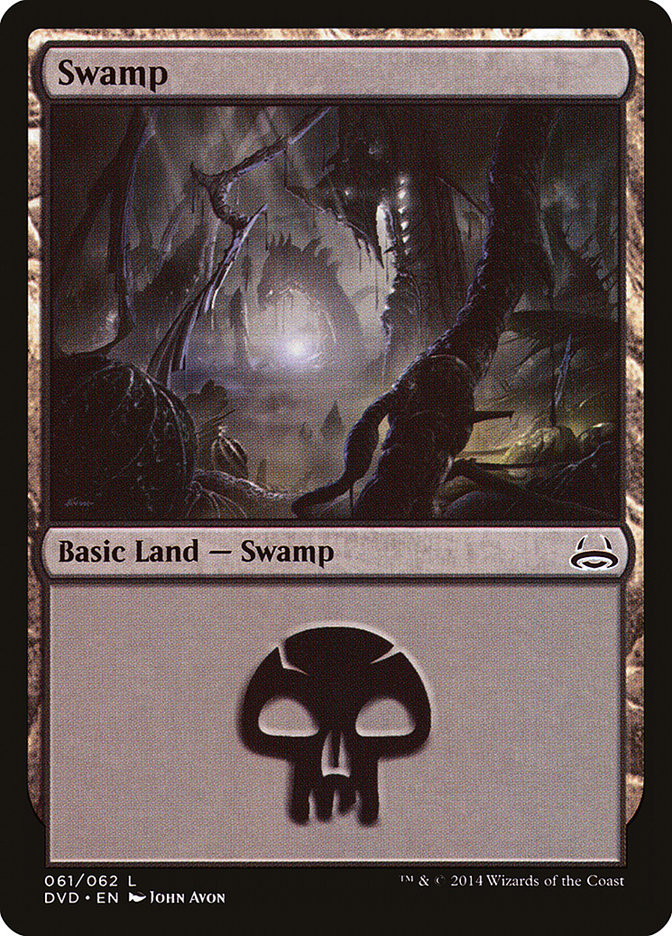 Swamp 61/62 (Duel Decks: Anthology)  | Good Games Modbury