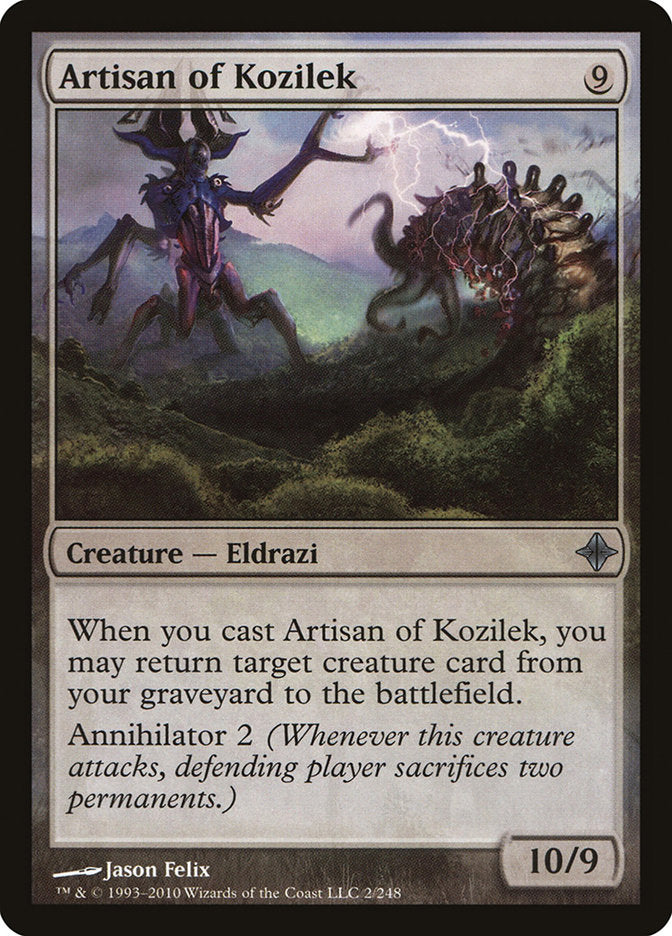Artisan of Kozilek 2/248 (Rise of the Eldrazi)  - Foil | Good Games Modbury