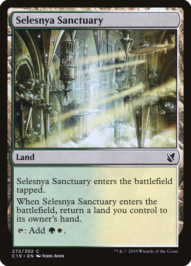 Selesnya Sanctuary 272/302 (Commander 2019)  | Good Games Modbury