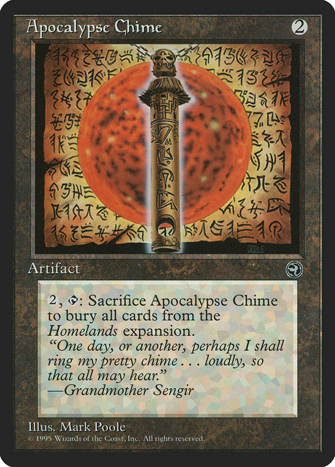 Apocalypse Chime 101/140 (Homelands)  | Good Games Modbury