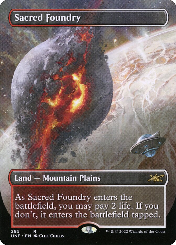 Sacred Foundry 285 (Unfinity)  | Good Games Modbury