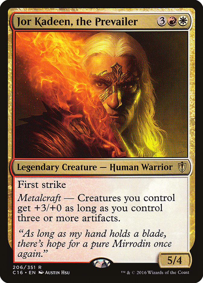Jor Kadeen, the Prevailer 206/351 (Commander 2016)  | Good Games Modbury