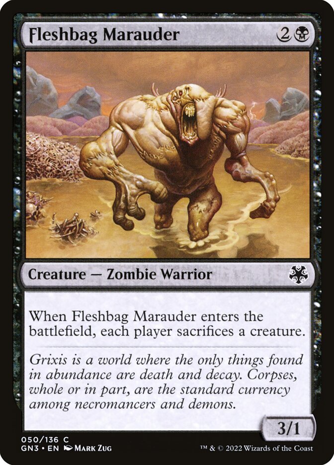 Fleshbag Marauder 50/135 (Magic Game Night: Free-For-All)  | Good Games Modbury
