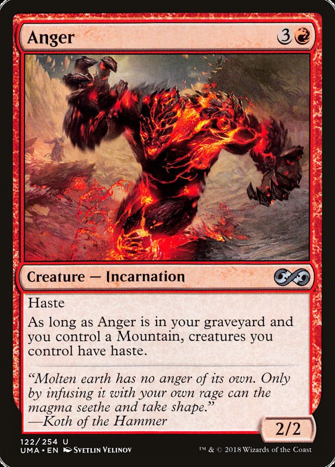 Anger 122/254 (Ultimate Masters)  - Foil | Good Games Modbury