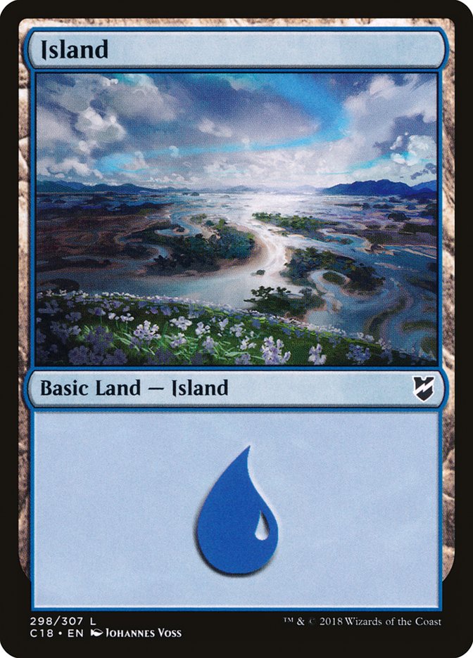 Island 298/307 (Commander 2018)  | Good Games Modbury