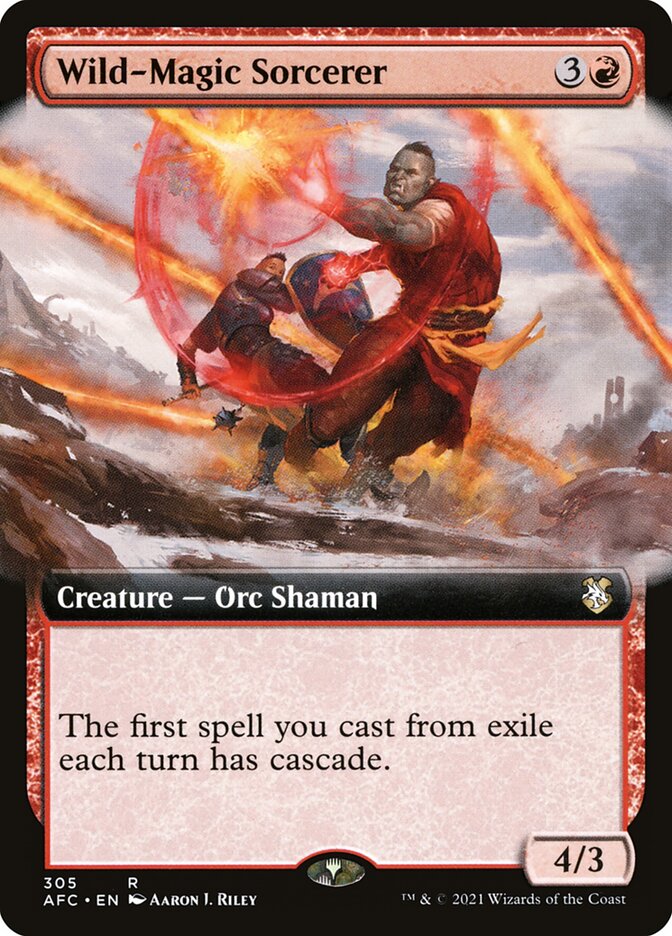 Wild-Magic Sorcerer 305/62 (Commander: Adventures in the Forgotten Realms)  | Good Games Modbury