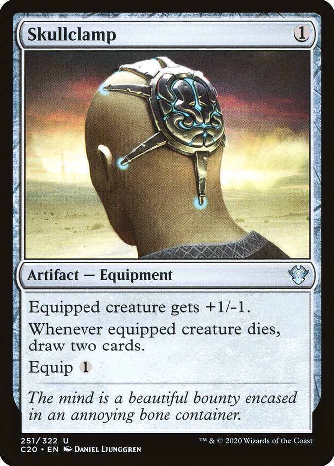 Skullclamp 251/322 (Commander 2020)  | Good Games Modbury