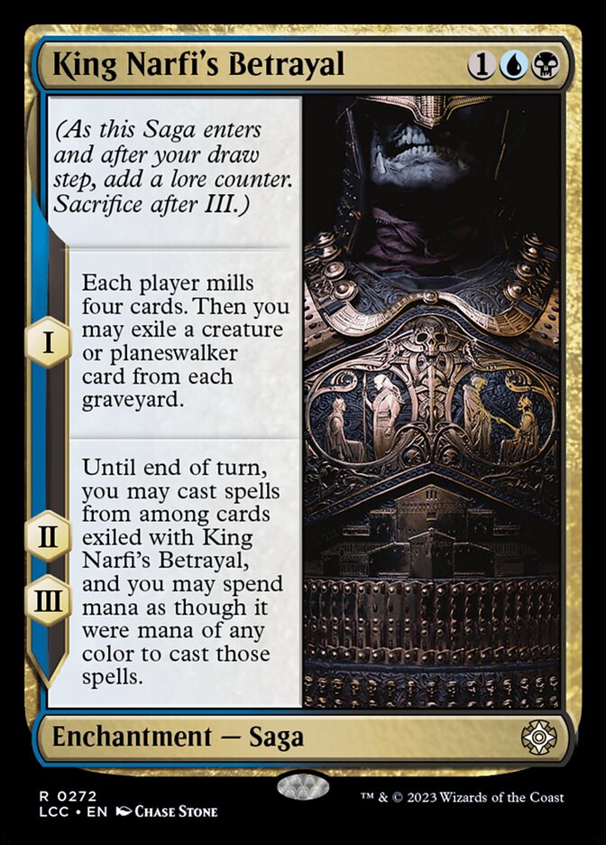 King Narfi's Betrayal 272/370 (Commander: The Lost Caverns of Ixalan)  | Good Games Modbury