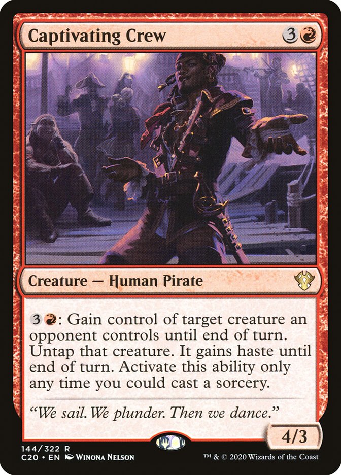 Captivating Crew 144/322 (Commander 2020)  | Good Games Modbury