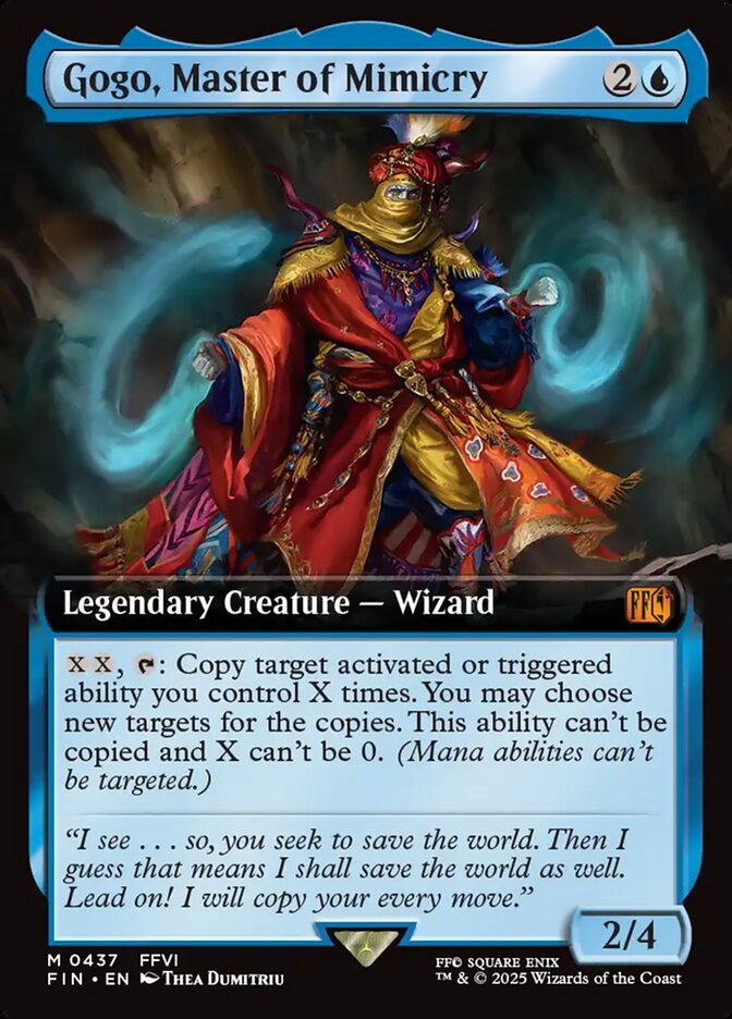 Gogo, Master of Mimicry 437/309 (FINAL FANTASY)  - Extended Art | Good Games Modbury