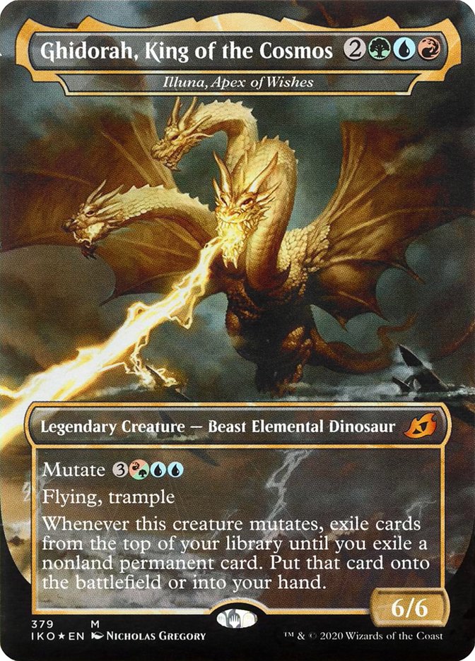 Ghidora, King of the Cosmos - Illuna, Apex of Wishes 379/274 (Ikoria: Lair of Behemoths)  | Good Games Modbury