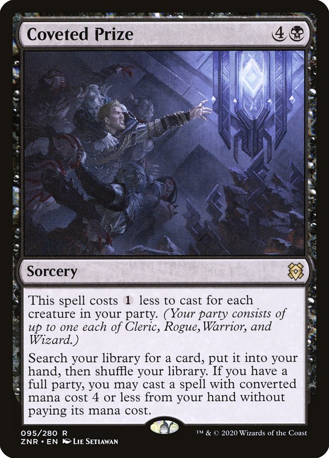 Coveted Prize 95/280 (Zendikar Rising)  | Good Games Modbury