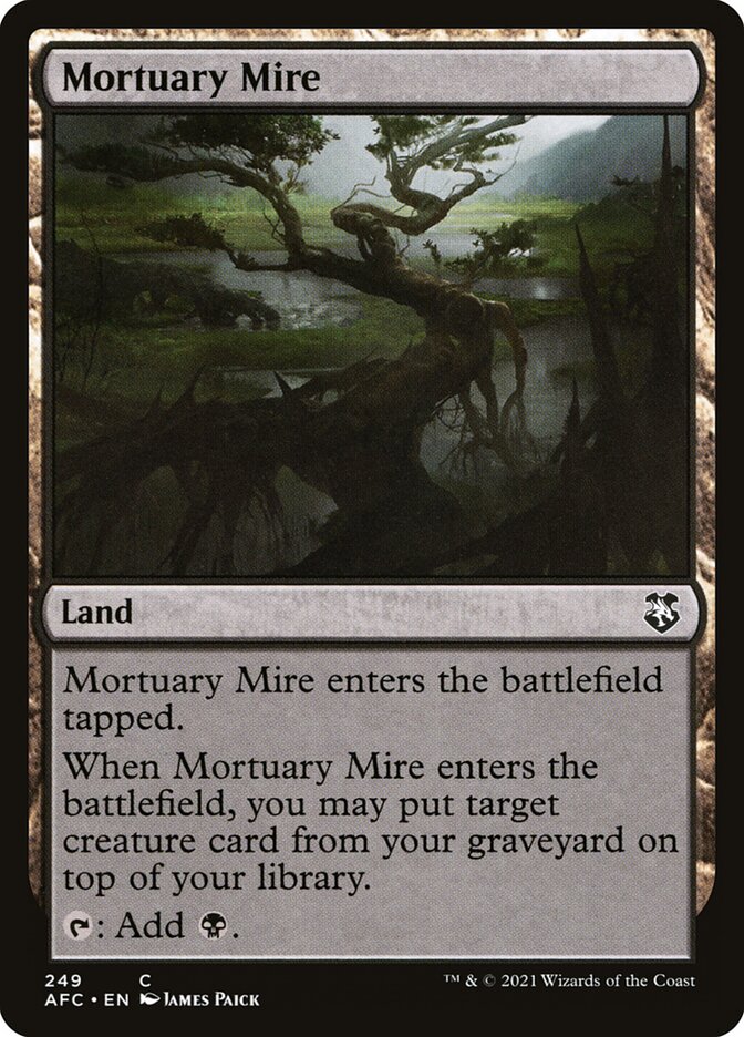 Mortuary Mire 249/62 (Commander: Adventures in the Forgotten Realms)  | Good Games Modbury