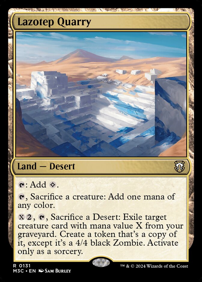Lazotep Quarry 131 (Commander: Modern Horizons 3)  | Good Games Modbury