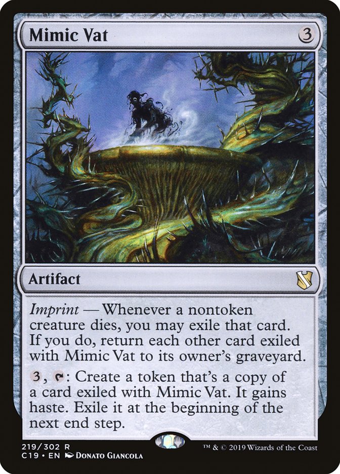 Mimic Vat 219/302 (Commander 2019)  | Good Games Modbury