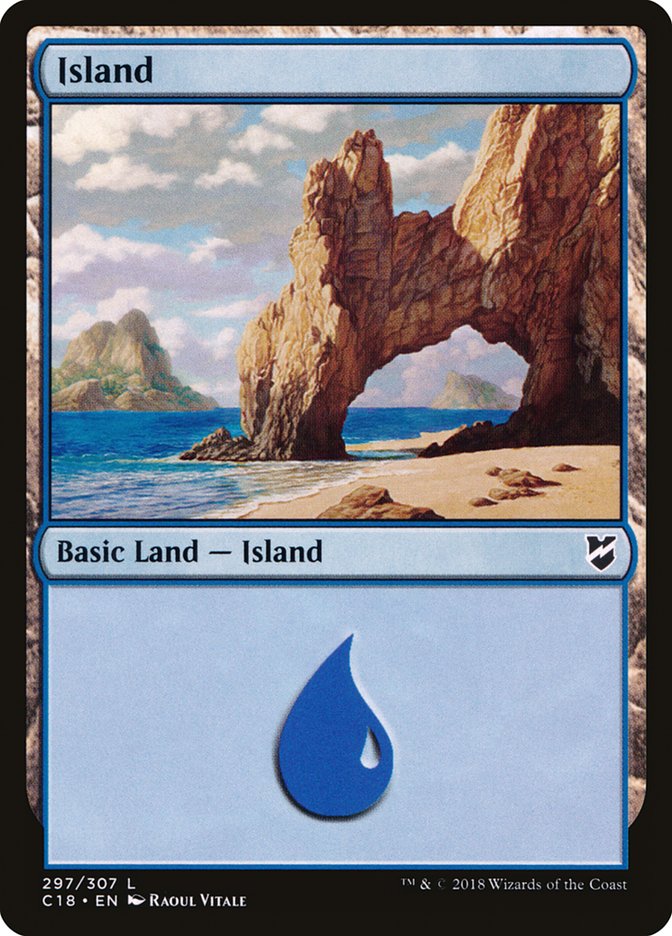 Island 297/307 (Commander 2018)  | Good Games Modbury