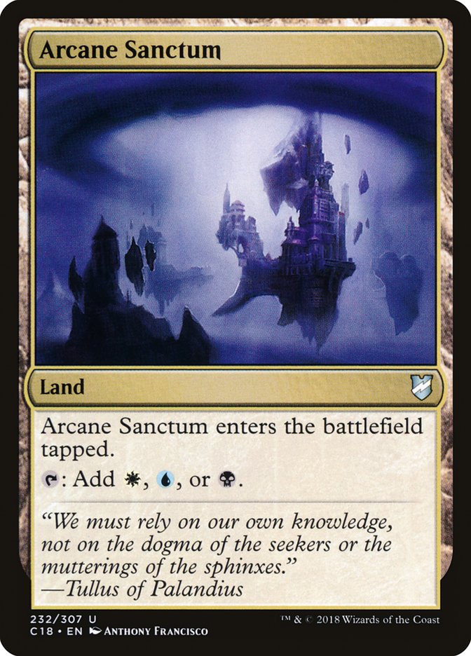 Arcane Sanctum 232 (Commander 2018)  | Good Games Modbury