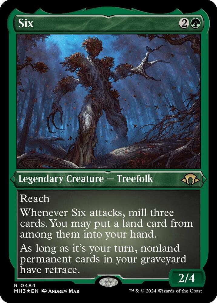 Six 484 (Modern Horizons 3)  - Etched Foil | Good Games Modbury