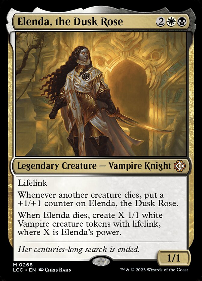 Elenda the Dusk Rose 268 (Commander: The Lost Caverns of Ixalan)  | Good Games Modbury