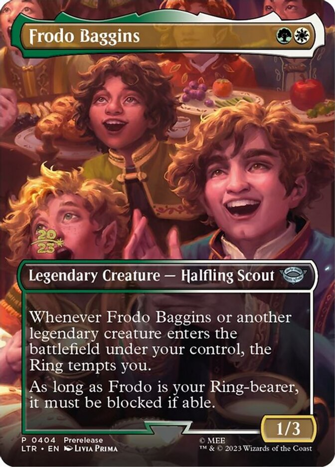 Frodo Baggins 404s/86 (Prerelease Cards)  - Foil | Good Games Modbury