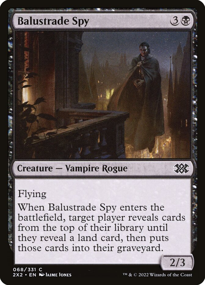 Balustrade Spy 68/331 (Double Masters 2022)  - Foil | Good Games Modbury