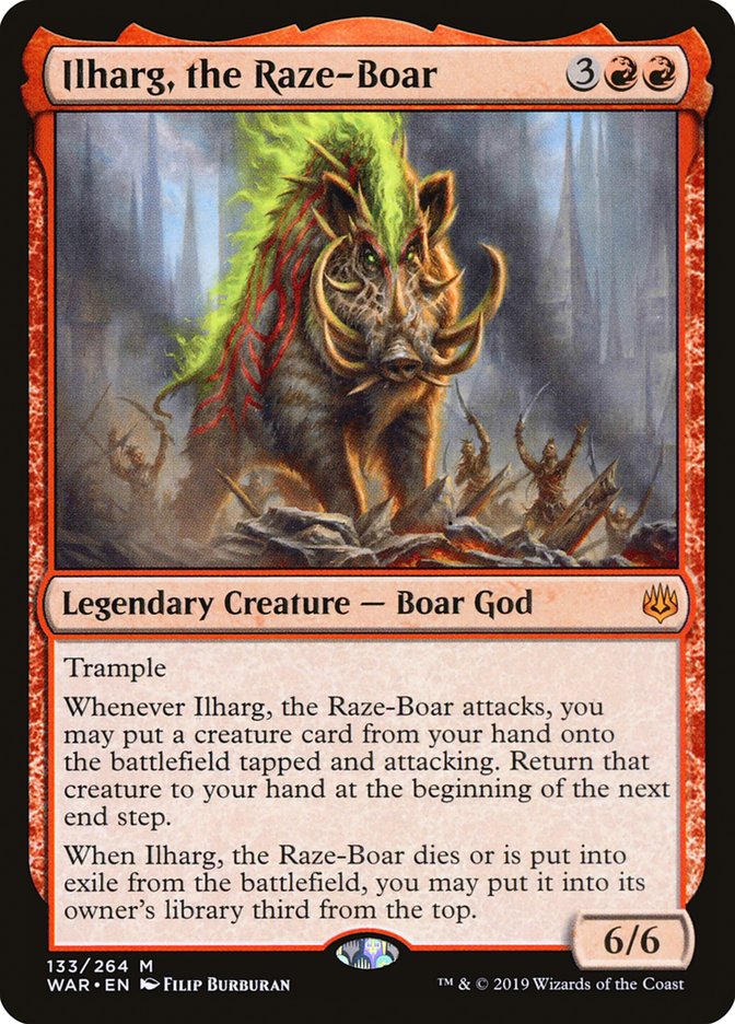 Ilharg, the Raze Boar 133/264 (War of the Spark)  | Good Games Modbury