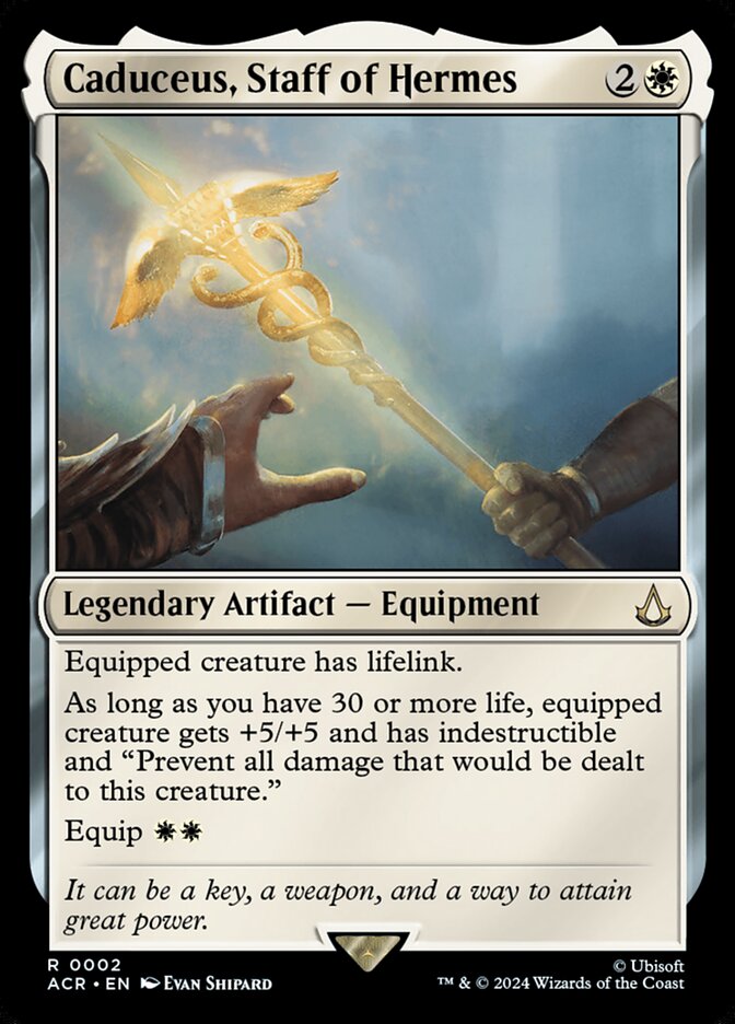Caduceus, Staff of Hermes 2 (Universes Beyond: Assassin's Creed)  - Foil | Good Games Modbury