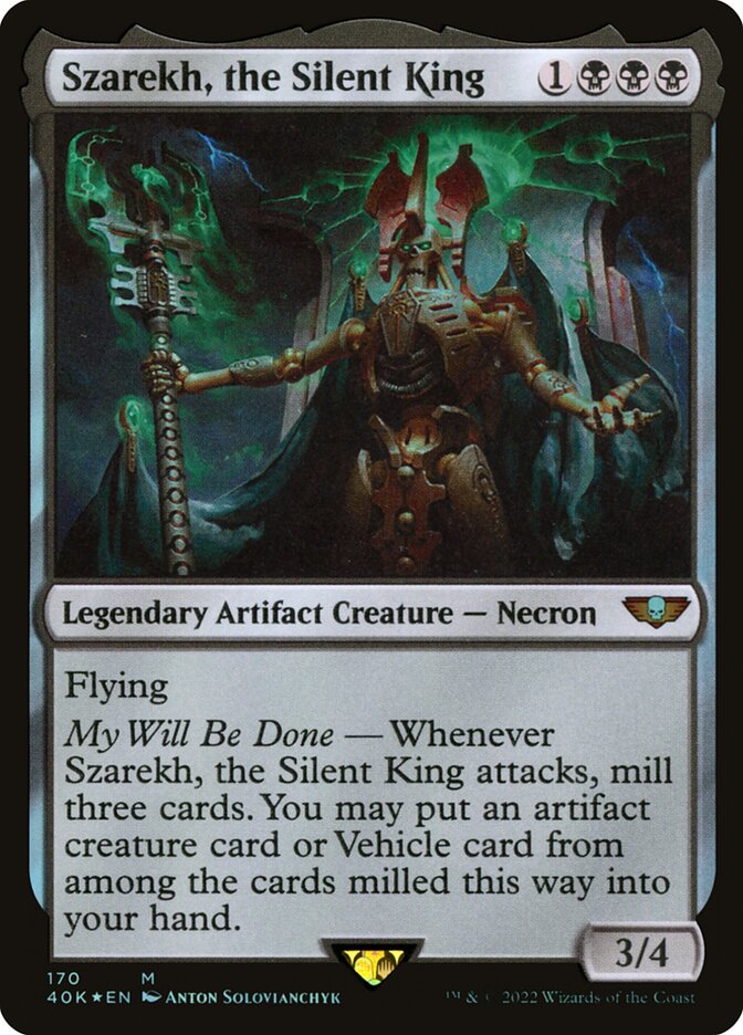 Szarekh, the Silent King 170 (Universes Beyond: Warhammer 40,000)  - Foil | Good Games Modbury