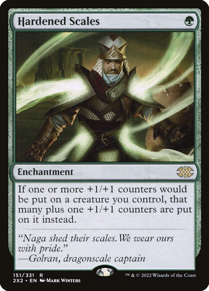 Hardened Scales 151/331 (Double Masters 2022)  | Good Games Modbury