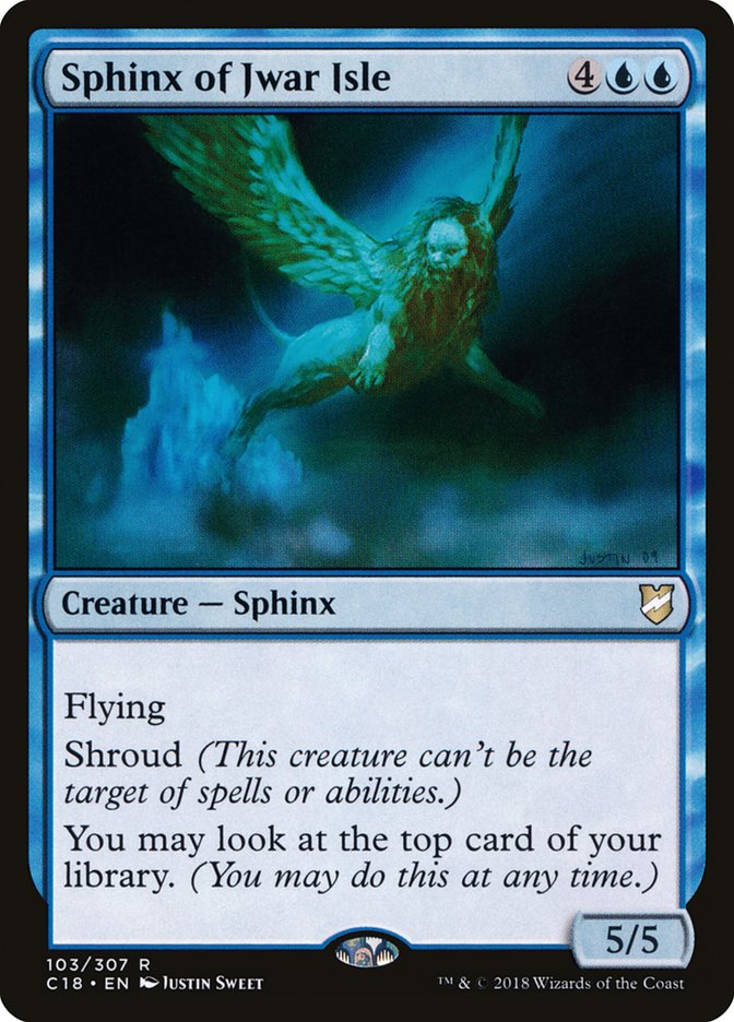 Sphinx of Jwar Isle 103/307 (Commander 2018)  | Good Games Modbury