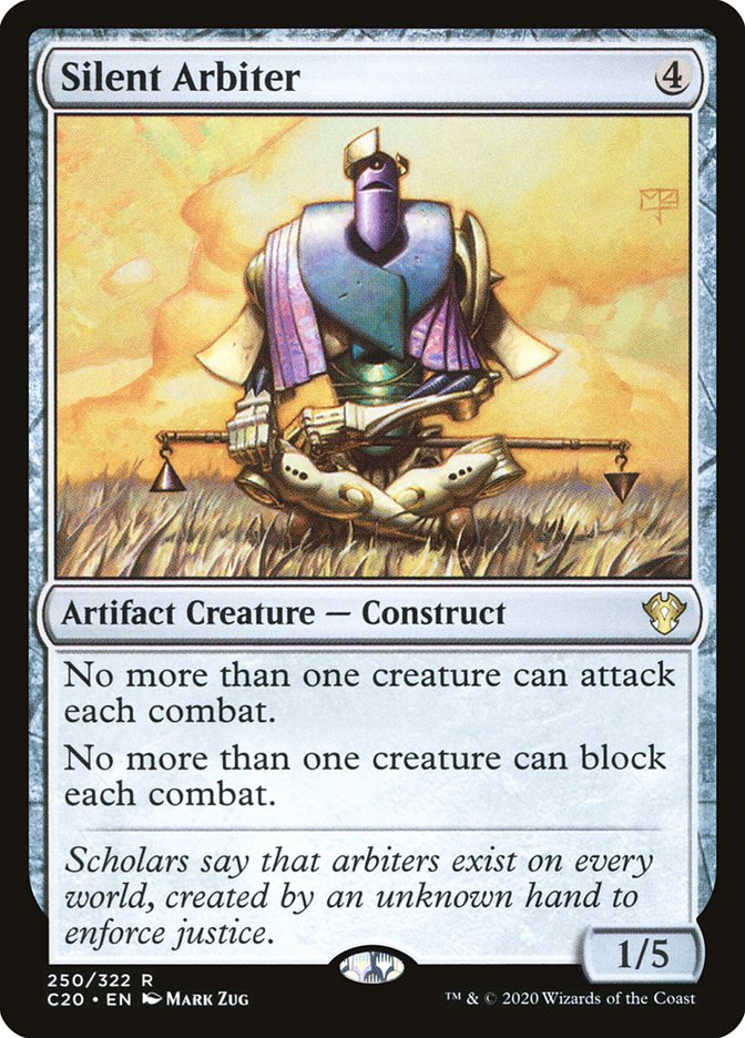 Silent Arbiter 250/322 (Commander 2020)  | Good Games Modbury