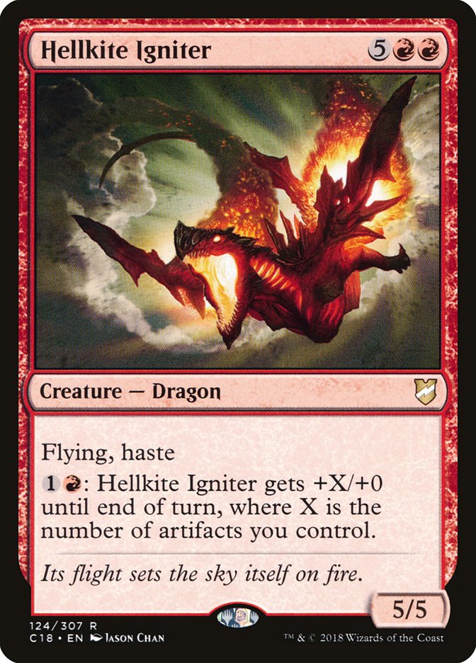 Hellkite Igniter 124/307 (Commander 2018)  | Good Games Modbury
