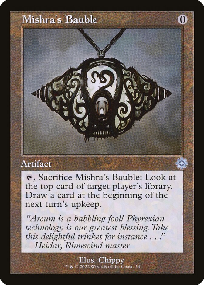 Mishra's Bauble 34/63 (The Brothers' War: Retro Frame Artifacts)  | Good Games Modbury