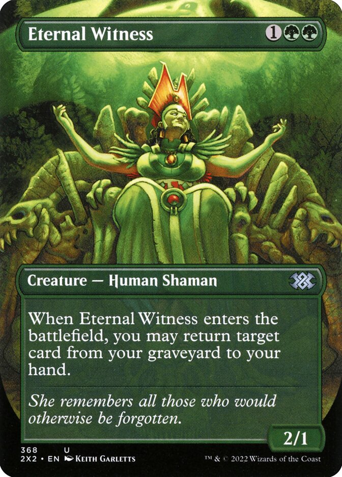 Eternal Witness 368/331 (Double Masters 2022)  - Foil | Good Games Modbury