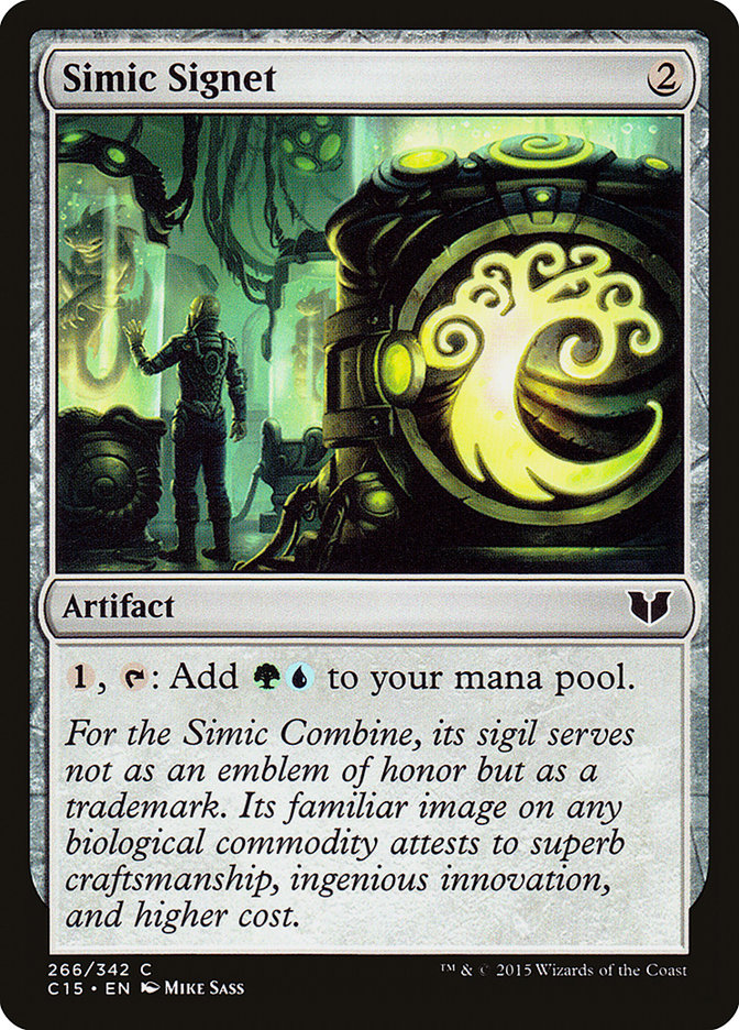 Simic Signet 266/342 (Commander 2015)  | Good Games Modbury
