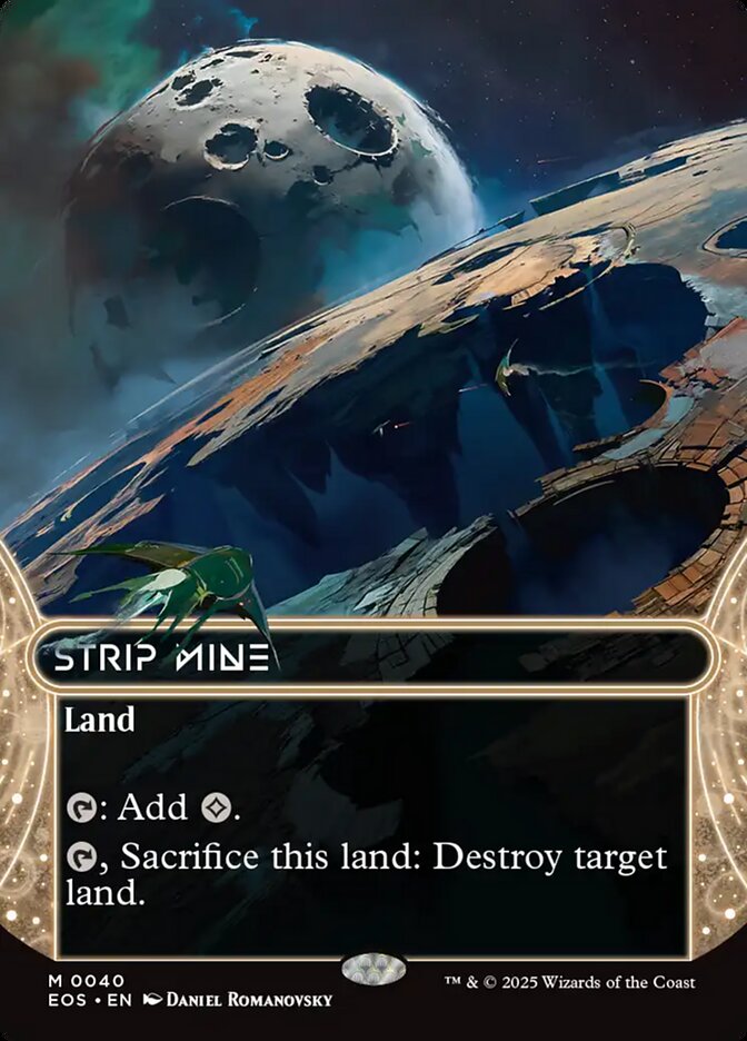 Strip Mine 40/45 (Edge of Eternities: Stellar Sights)  - Borderless Foil | Good Games Modbury